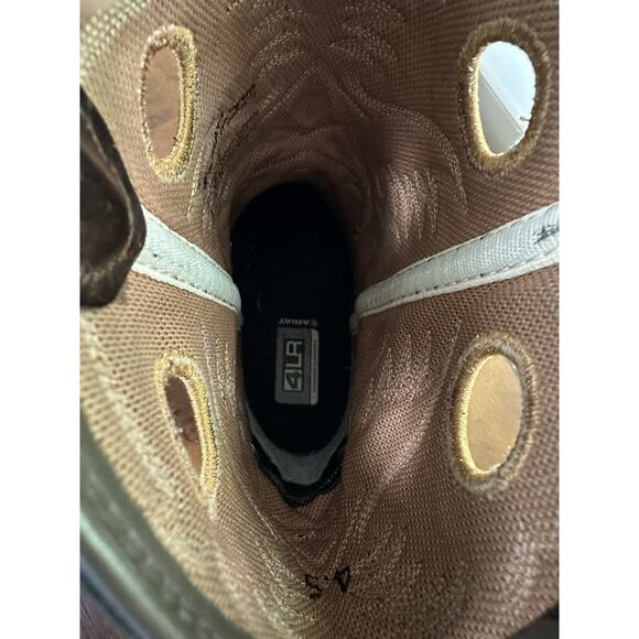 Ariat Arena Rebound Leather Cowboy Western Square Toe Boots Youth Size 4.5 - Picture 8 of 10